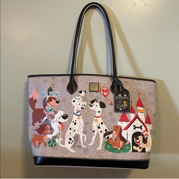 Disney Dooney and Bourke Dog Tote bag NWT - Picture 4 of 12